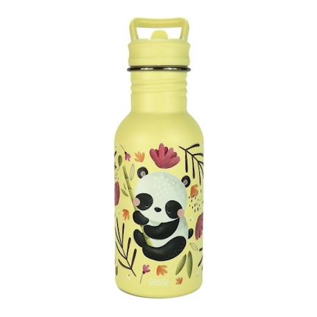 Bouteille en inox 500 ml Bleu+Jaune+Rose 3 - vertbaudet enfant 