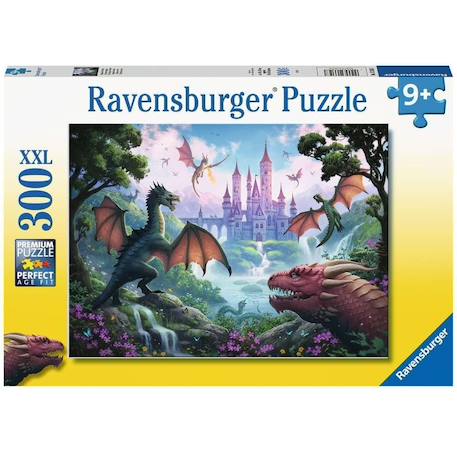 Puzzle dragon magique 300 pcs xxl Blanc 1 - vertbaudet enfant 