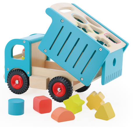 Camion des formes Bleu 3 - vertbaudet enfant 