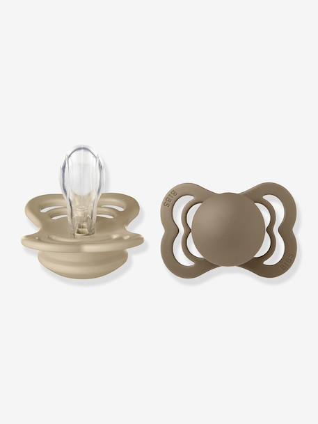 Lot 2 sucettes Supreme beige 2 - vertbaudet enfant 