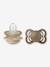 Lot 2 sucettes Supreme beige 2 - vertbaudet enfant 