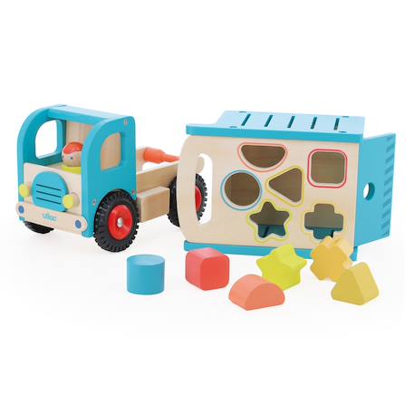 Camion des formes Bleu 4 - vertbaudet enfant 