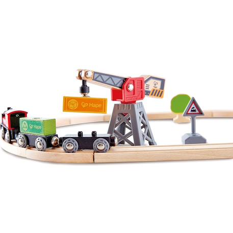 Circuit de train de marchandises Beige 3 - vertbaudet enfant 