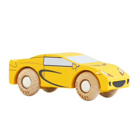 Voiture louis no 19 Jaune 1 - vertbaudet enfant 