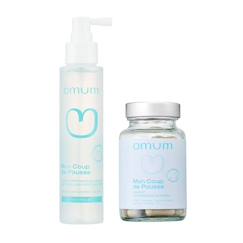 Puériculture-Duo in & out traitement anti chute cheveux renfort et pousse lotion 100 ml + complément 60 gélules 1 mois