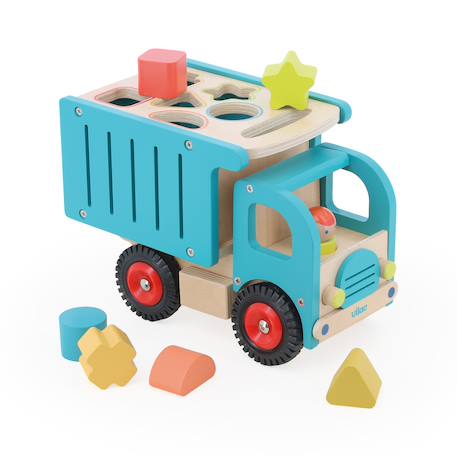 Camion des formes Bleu 6 - vertbaudet enfant 