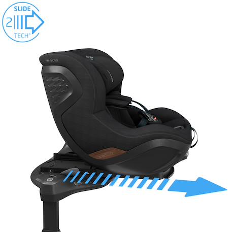 Maxi-cosi pearl slide pro coulissant et pivotant Authentic black+Authentic graphite+Authentic truffle 1 - vertbaudet enfant 