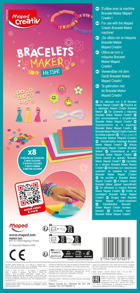 Recharge perles et bijoux bracelets Multi-coloured 6 - vertbaudet enfant 