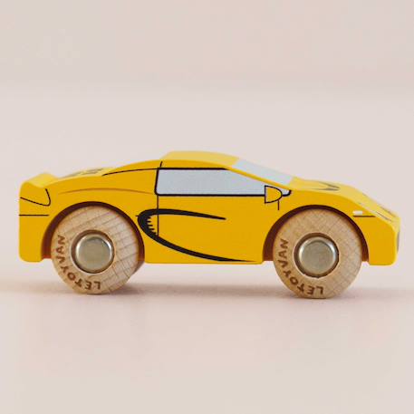 Voiture louis no 19 Jaune 4 - vertbaudet enfant 