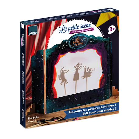 Théâtre des ombres Noir 5 - vertbaudet enfant 