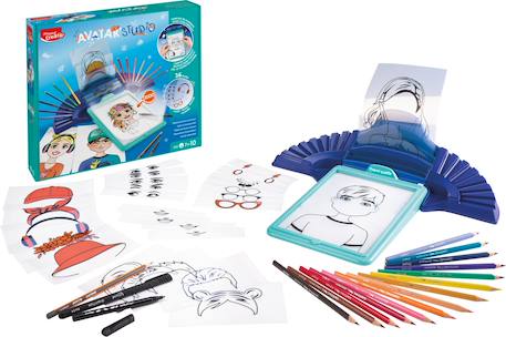 Machine à dessiner studio Multi-coloured 2 - vertbaudet enfant 