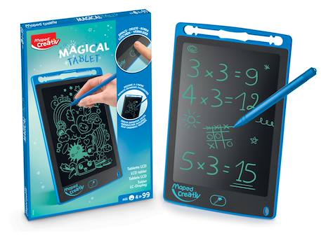 Tablette magique lcd stylet Multi-coloured 4 - vertbaudet enfant 
