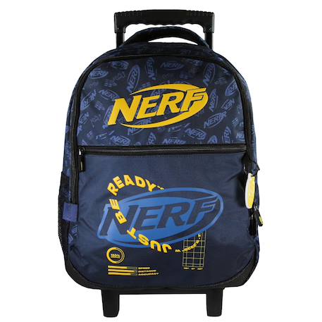 Cartable à roulettes garçon nerf Yellow 2 - vertbaudet enfant 