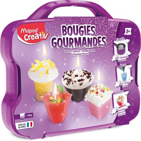 Mallette création bougies gourmandes Multi-coloured 1 - vertbaudet enfant 