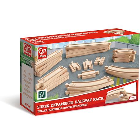 Coffret d'extension de 24 rails Beige 2 - vertbaudet enfant 