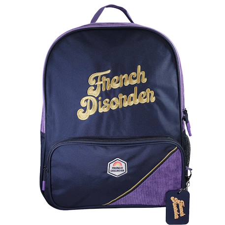 Sac à dos fille Colorblock violet 2 - vertbaudet enfant 