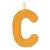 Lettre c phosphorescente Jaune 1 - vertbaudet enfant 