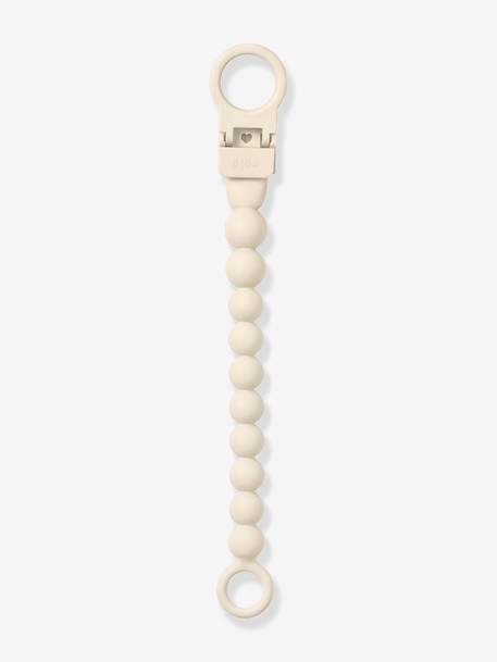 Attache-tétine perles beige+bleu pétrole+blush+écru+vert sauge 11 - vertbaudet enfant 