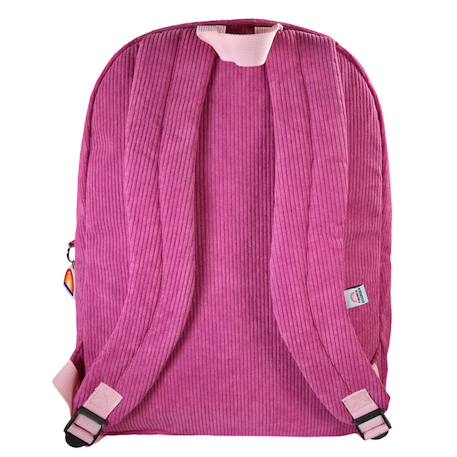 Sac à dos fille forme borne Leo rose 4 - vertbaudet enfant 