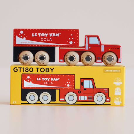 Camion toby no 33 Rouge 2 - vertbaudet enfant 