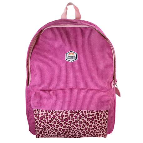Sac à dos fille forme borne Leo rose 2 - vertbaudet enfant 