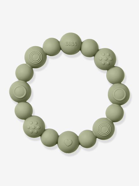 Anneau de dentition perles bleu ciel+bleu pétrole+blush+vert sauge 8 - vertbaudet enfant 