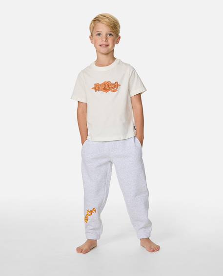 Pantalon de jogging ride the wave garçon Light grey heather 3 - vertbaudet enfant 
