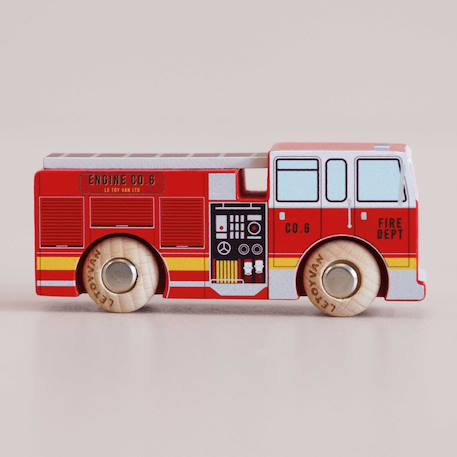 Camion de pompiers quinn no 44 Rouge 4 - vertbaudet enfant 
