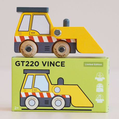 Bulldozer vince no 38 Jaune 2 - vertbaudet enfant 