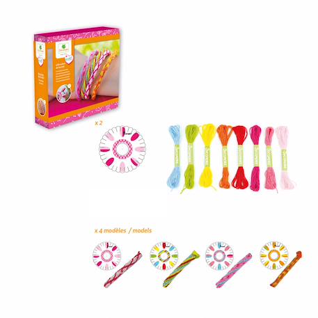 Kit créatif bracelets d'amitié Orange 2 - vertbaudet enfant 