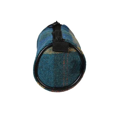 Trousse ronde fille tartan bleu Tartan bleu 3 - vertbaudet enfant 