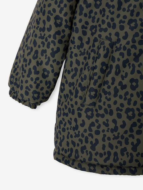 Parka réversible enfant kaki 12 - vertbaudet enfant 