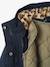 Parka 3 en 1 fille amovible blush+marine 23 - vertbaudet enfant 