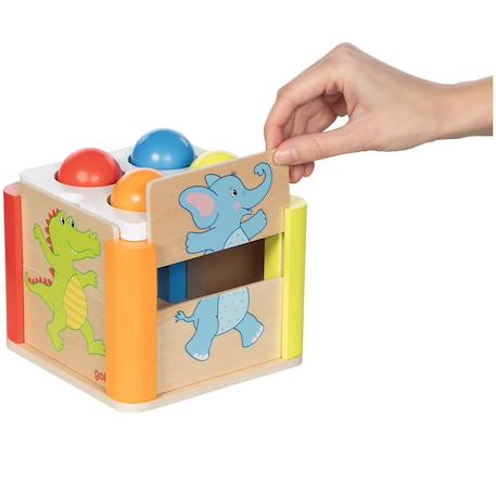 Jeu de maillet arc en ciel Beige 5 - vertbaudet enfant 
