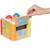Jeu de maillet arc en ciel Beige 5 - vertbaudet enfant 