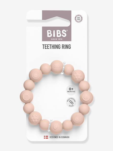 Anneau de dentition perles bleu ciel+bleu pétrole+blush+vert sauge 5 - vertbaudet enfant 