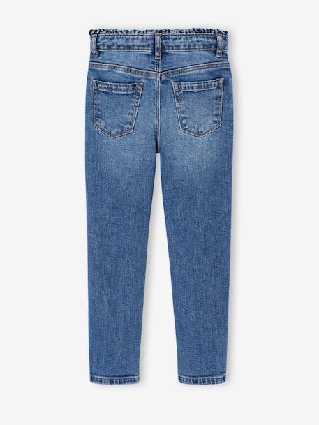Jean slim morphologie fin bleu clair+bleu moyen 6 - vertbaudet enfant 