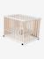 Parc en bois pliant bicolore naturel/blanc+blanc+naturel 2 - vertbaudet enfant 