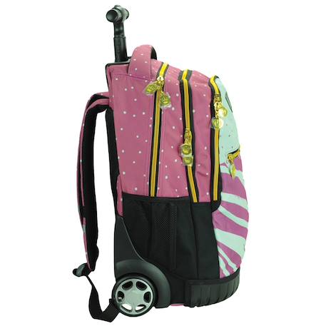 Cartable à roulettes fille diagonal Diagonal 2 - vertbaudet enfant 
