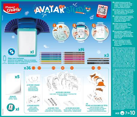 Machine à dessiner studio Multi-coloured 5 - vertbaudet enfant 