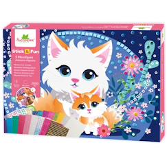 Jouet-5 maxi mosaïques animaux mignons