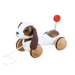 Jouet-Chien à traîner sot six