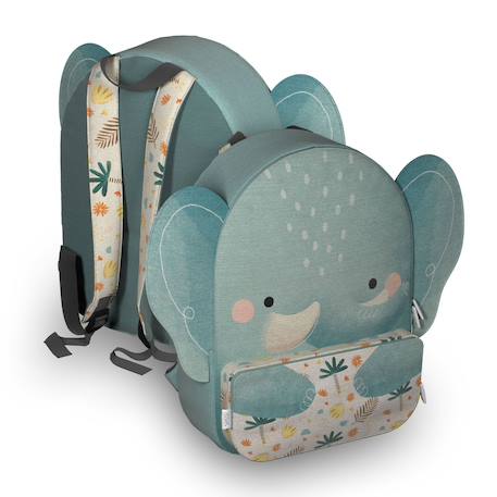 Sac à dos enfant format a4 Beige+Blanc+Bleu+Jaune+Orange+Rose+Rouge+Vert 13 - vertbaudet enfant 