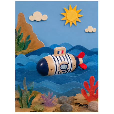 Sous-marin d'éveil surprise Bleu 4 - vertbaudet enfant 