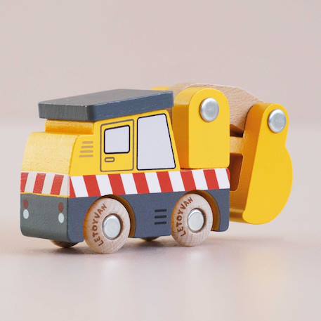 Tractopelle eddie no 37 Jaune 5 - vertbaudet enfant 