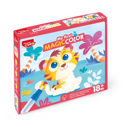 Cartes de coloriage à eau Multi-coloured 1 - vertbaudet enfant 