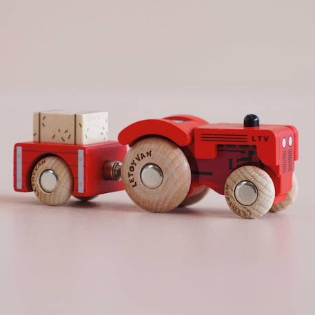 Tracteur tilly no 34 Rouge 3 - vertbaudet enfant 