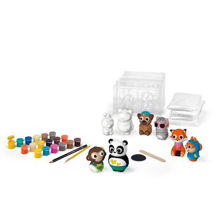 Coffret plâte moulage animaux Multi-coloured 5 - vertbaudet enfant 