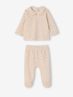 Bébé-Pyjama, surpyjama-Lot de 2 pyjamas bébé fille ouverture dos