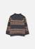 Pull garçon imprimé géométrique Gris 3 - vertbaudet enfant 
